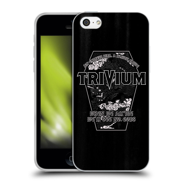 Trivium Graphics No Gods Soft Gel Case for Apple iPhone 5c