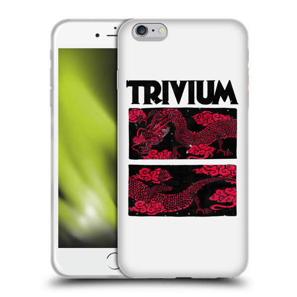 Trivium Graphics Double Dragons Soft Gel Case for Apple iPhone 6 Plus / iPhone 6s Plus