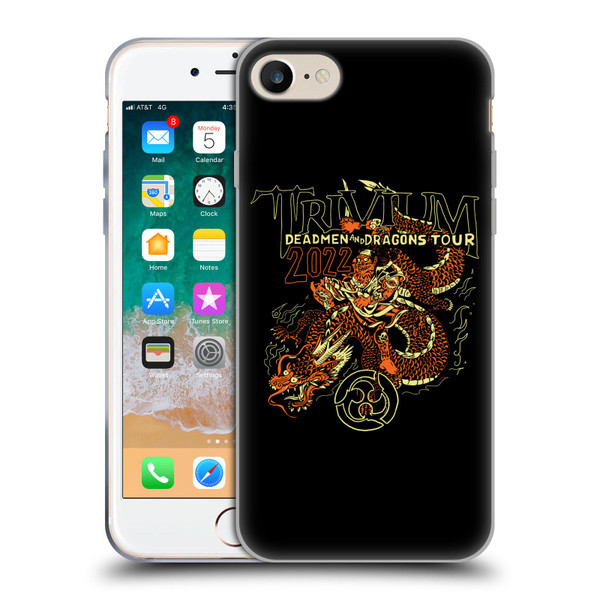 Trivium Graphics Deadmen And Dragons Soft Gel Case for Apple iPhone 7 / 8 / SE 2020 & 2022