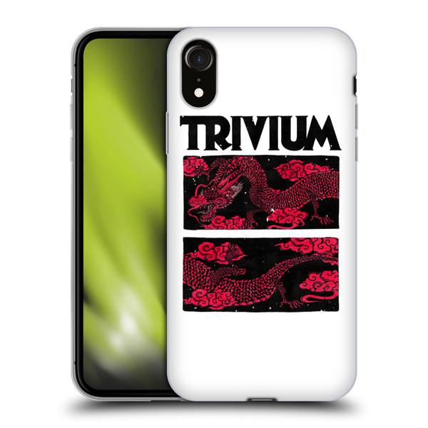Trivium Graphics Double Dragons Soft Gel Case for Apple iPhone XR
