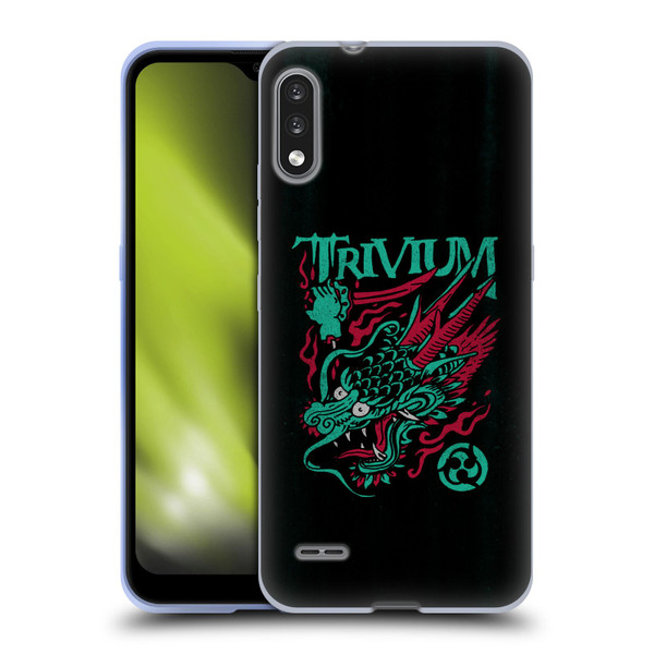 Trivium Graphics Screaming Dragon Soft Gel Case for LG K22