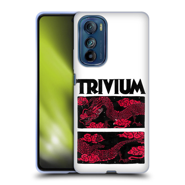 Trivium Graphics Double Dragons Soft Gel Case for Motorola Edge 30