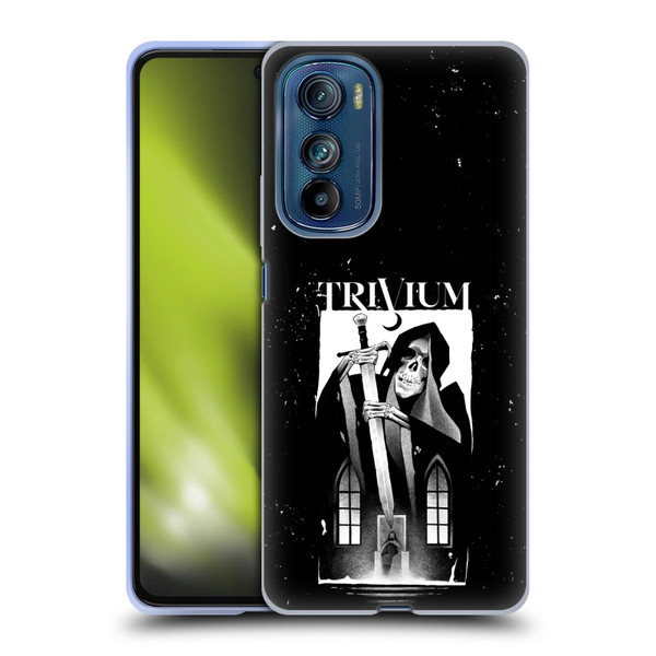 Trivium Graphics Skeleton Sword Soft Gel Case for Motorola Edge 30