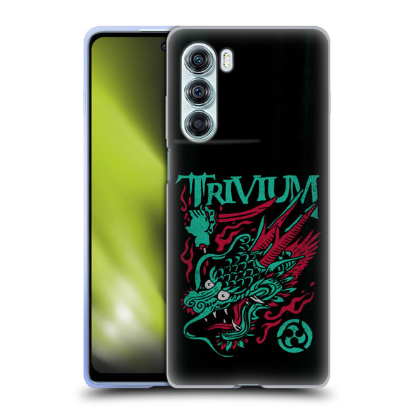 Trivium Graphics Screaming Dragon Soft Gel Case for Motorola Edge S30 / Moto G200 5G