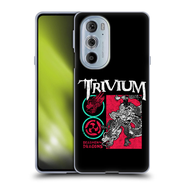 Trivium Graphics Deadmen And Dragons Date Soft Gel Case for Motorola Edge X30