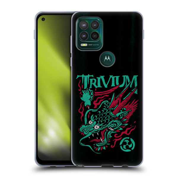 Trivium Graphics Screaming Dragon Soft Gel Case for Motorola Moto G Stylus 5G 2021