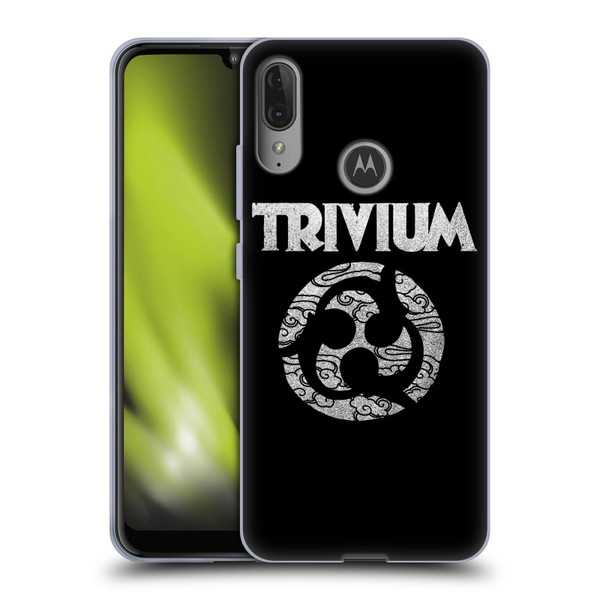 Trivium Graphics Swirl Logo Soft Gel Case for Motorola Moto E6 Plus