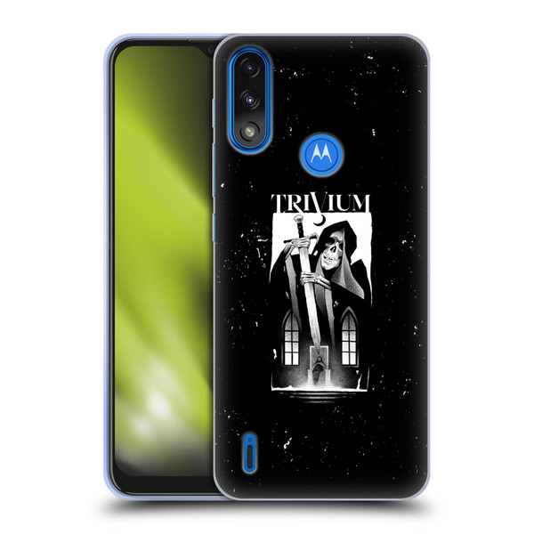 Trivium Graphics Skeleton Sword Soft Gel Case for Motorola Moto E7 Power / Moto E7i Power