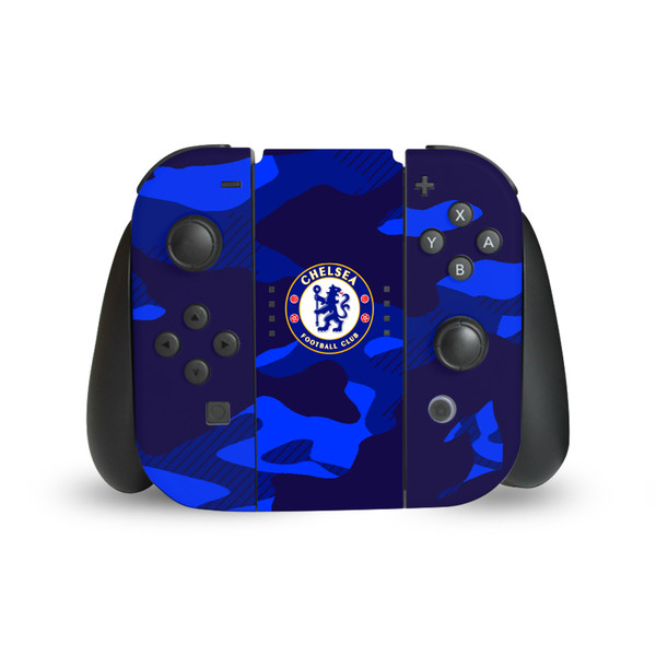 Chelsea Football Club Art Camouflage Vinyl Sticker Skin Decal Cover for Nintendo Switch Joy Controller
