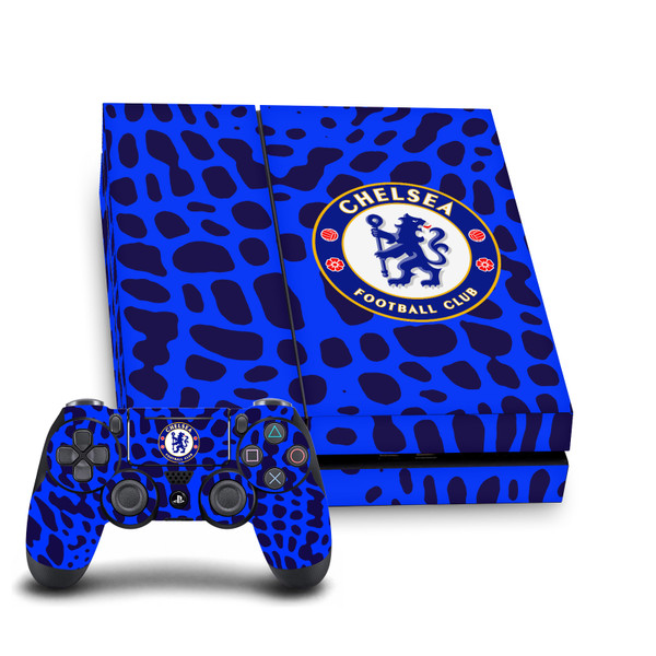 Chelsea Football Club Art Animal Print Vinyl Sticker Skin Decal Cover for Sony PS4 Console & Controller