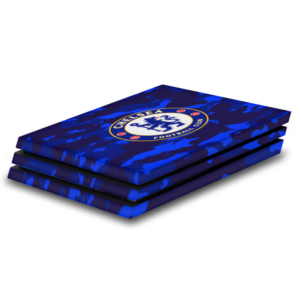 Chelsea Football Club Art Camouflage Vinyl Sticker Skin Decal Cover for Sony PS4 Pro Console