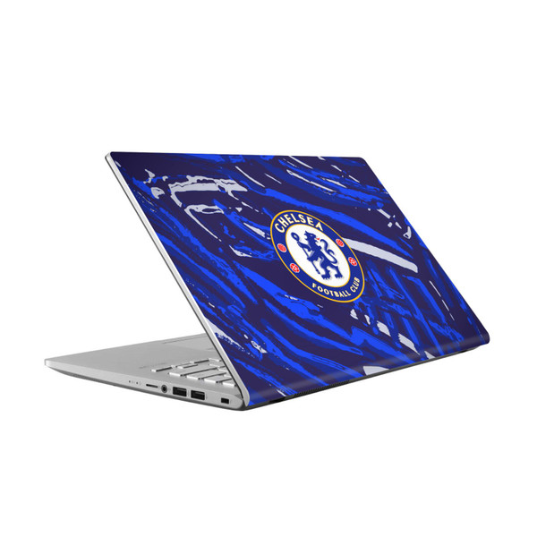 Chelsea Football Club Art Abstract Brush Vinyl Sticker Skin Decal Cover for Asus Vivobook 14 X409FA-EK555T