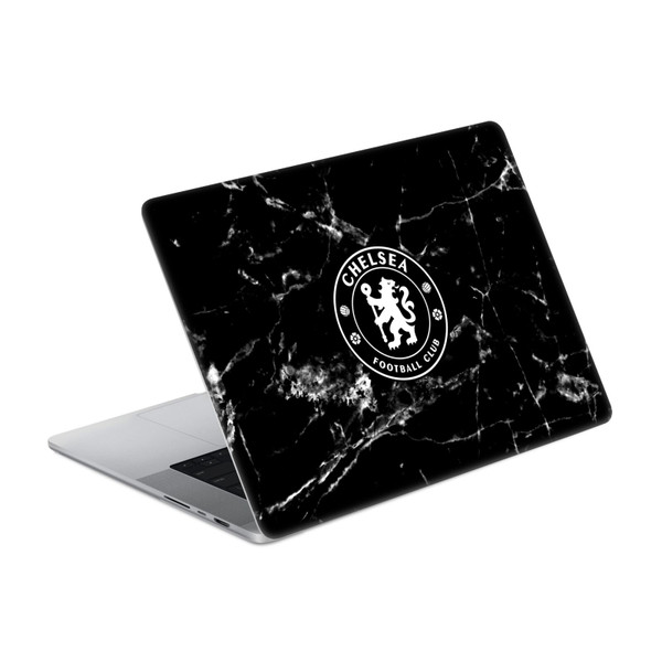 Chelsea Football Club Art Black Marble Vinyl Sticker Skin Decal Cover for Apple MacBook Pro 14" A2442