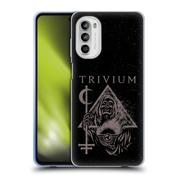 Trivium Graphics Reaper Triangle Soft Gel Case for Motorola Moto G52