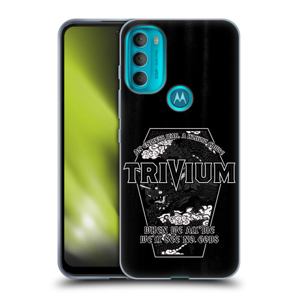 Trivium Graphics No Gods Soft Gel Case for Motorola Moto G71 5G
