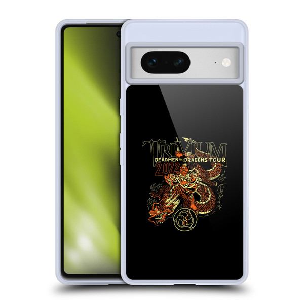 Trivium Graphics Deadmen And Dragons Soft Gel Case for Google Pixel 7