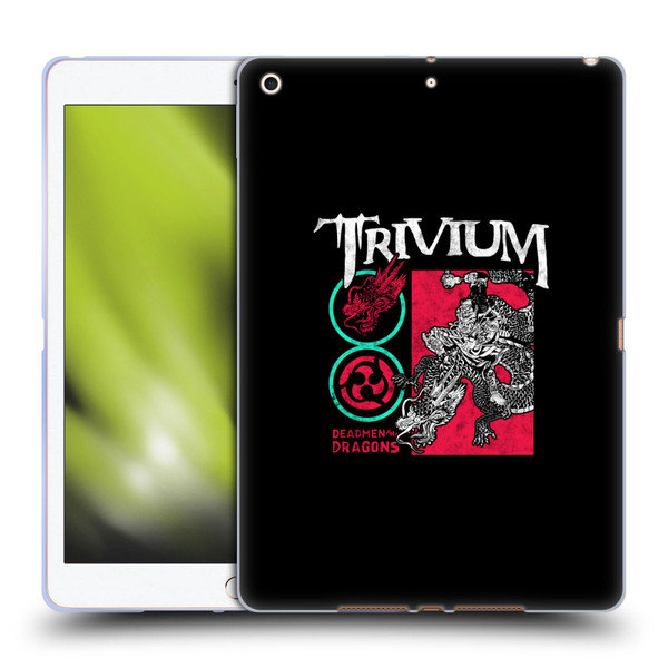 Trivium Graphics Deadmen And Dragons Date Soft Gel Case for Apple iPad 10.2 2019/2020/2021