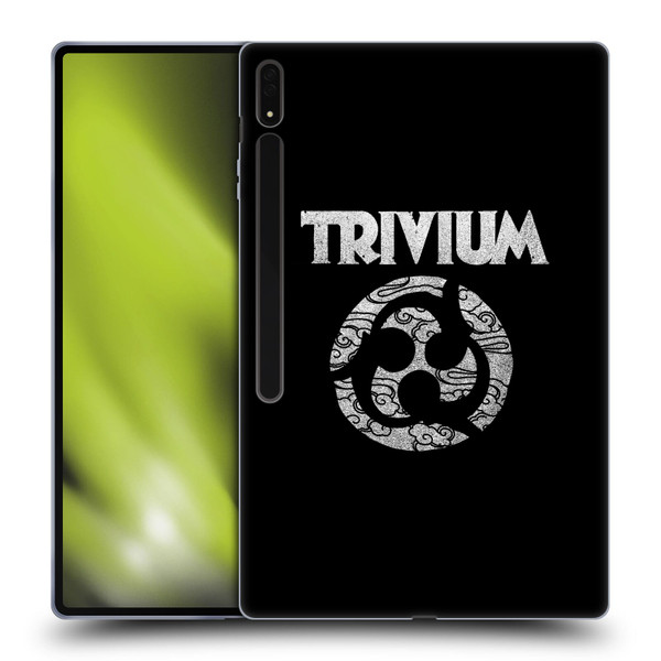 Trivium Graphics Swirl Logo Soft Gel Case for Samsung Galaxy Tab S8 Ultra