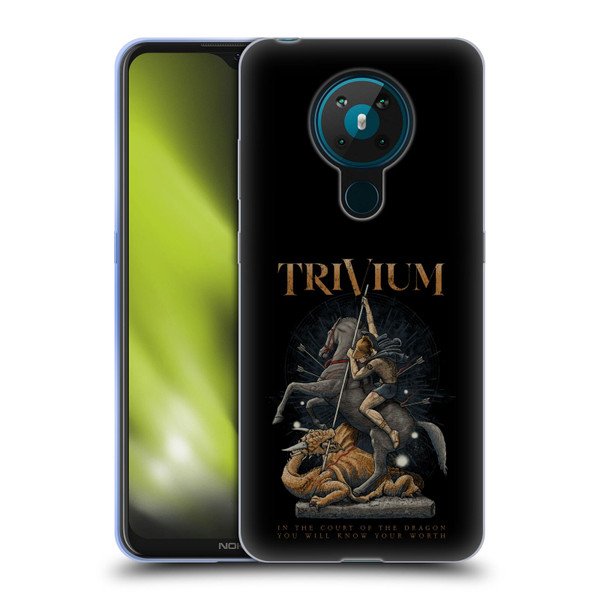 Trivium Graphics Dragon Slayer Soft Gel Case for Nokia 5.3