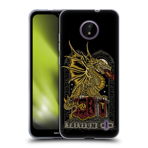 Trivium Graphics Big Dragon Soft Gel Case for Nokia C10 / C20