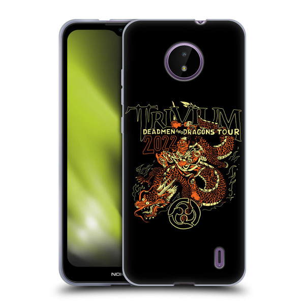 Trivium Graphics Deadmen And Dragons Soft Gel Case for Nokia C10 / C20