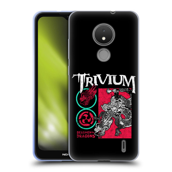 Trivium Graphics Deadmen And Dragons Date Soft Gel Case for Nokia C21