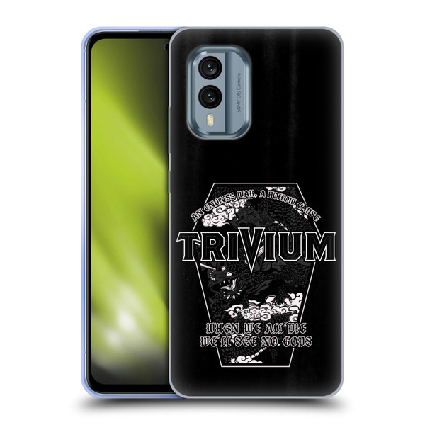 Trivium Graphics No Gods Soft Gel Case for Nokia X30