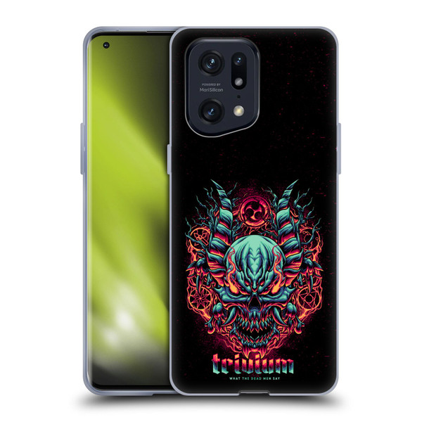 Trivium Graphics What The Dead Men Say Soft Gel Case for OPPO Find X5 Pro