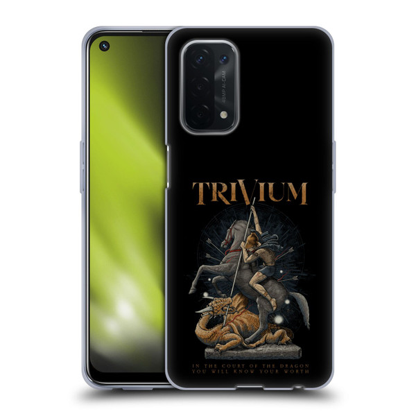 Trivium Graphics Dragon Slayer Soft Gel Case for OPPO A54 5G