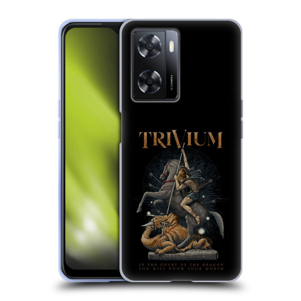 Trivium Graphics Dragon Slayer Soft Gel Case for OPPO A57s