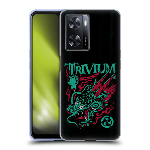 Trivium Graphics Screaming Dragon Soft Gel Case for OPPO A57s