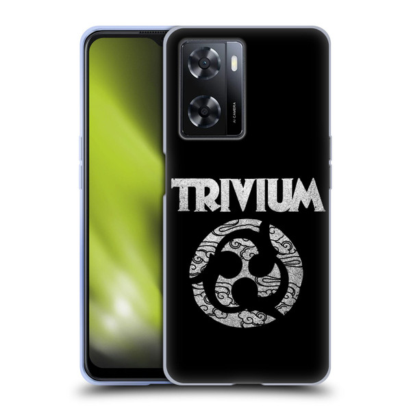 Trivium Graphics Swirl Logo Soft Gel Case for OPPO A57s