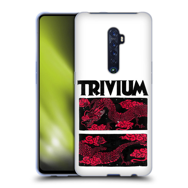 Trivium Graphics Double Dragons Soft Gel Case for OPPO Reno 2