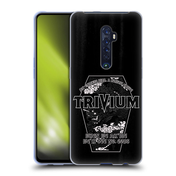 Trivium Graphics No Gods Soft Gel Case for OPPO Reno 2