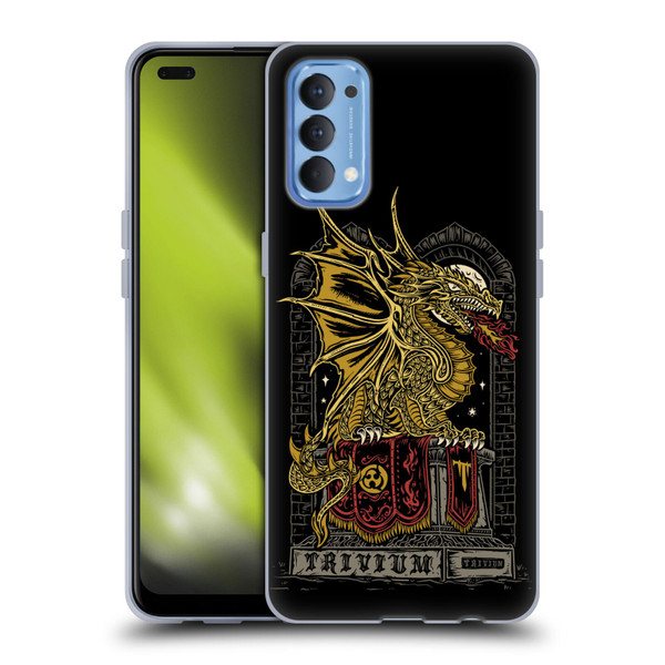 Trivium Graphics Big Dragon Soft Gel Case for OPPO Reno 4 5G