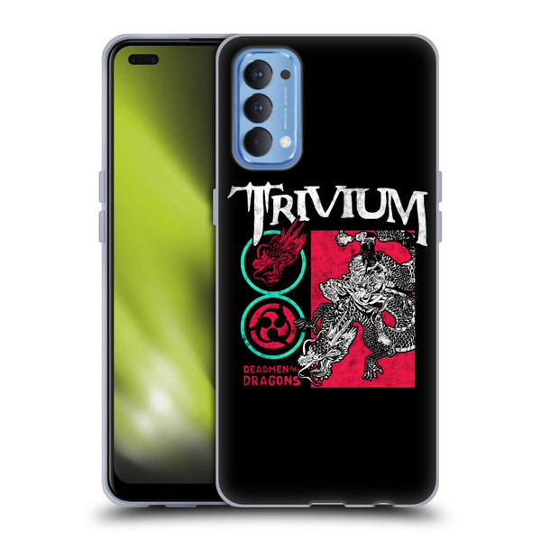 Trivium Graphics Deadmen And Dragons Date Soft Gel Case for OPPO Reno 4 5G