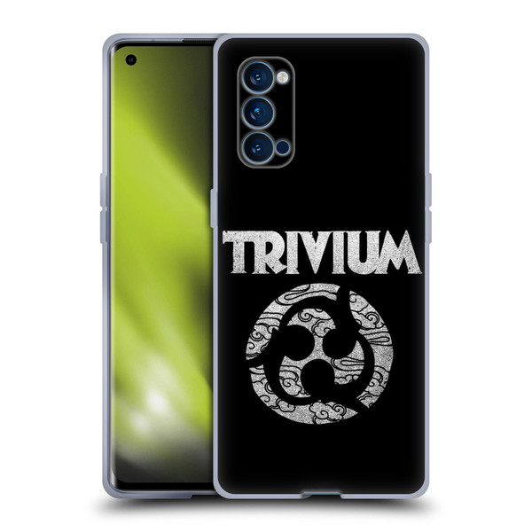 Trivium Graphics Swirl Logo Soft Gel Case for OPPO Reno 4 Pro 5G