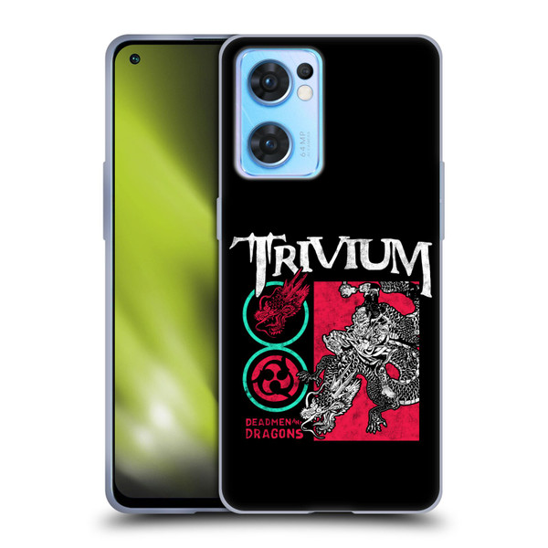 Trivium Graphics Deadmen And Dragons Date Soft Gel Case for OPPO Reno7 5G / Find X5 Lite