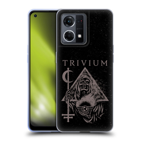 Trivium Graphics Reaper Triangle Soft Gel Case for OPPO Reno8 4G