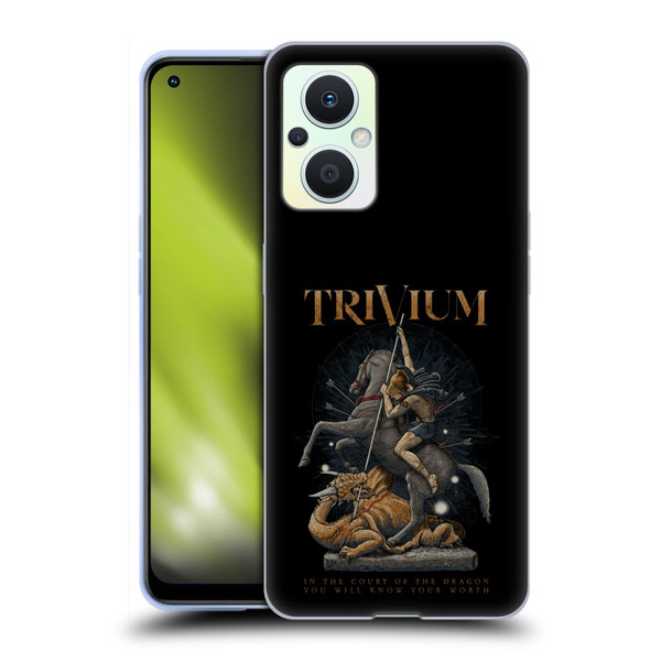 Trivium Graphics Dragon Slayer Soft Gel Case for OPPO Reno8 Lite