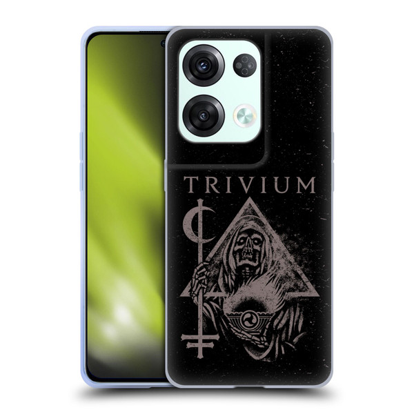 Trivium Graphics Reaper Triangle Soft Gel Case for OPPO Reno8 Pro
