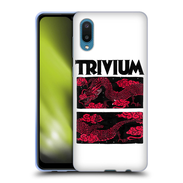 Trivium Graphics Double Dragons Soft Gel Case for Samsung Galaxy A02/M02 (2021)
