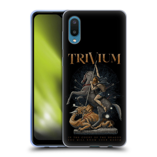 Trivium Graphics Dragon Slayer Soft Gel Case for Samsung Galaxy A02/M02 (2021)