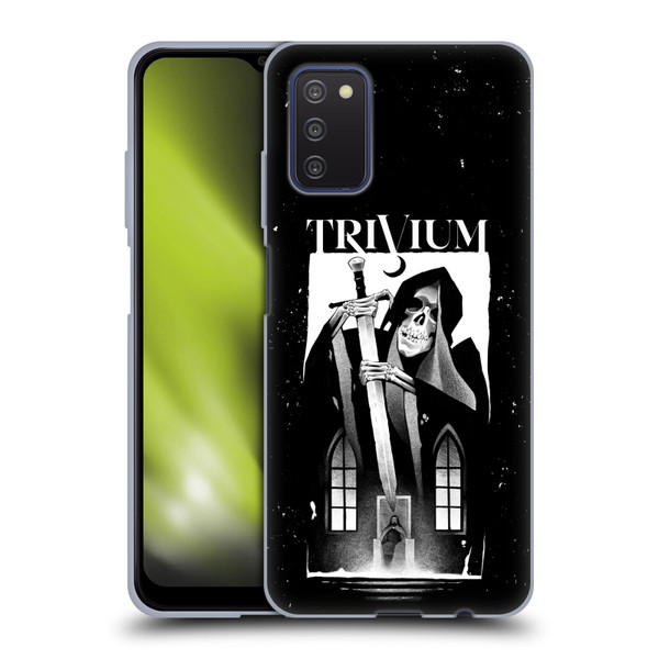 Trivium Graphics Skeleton Sword Soft Gel Case for Samsung Galaxy A03s (2021)