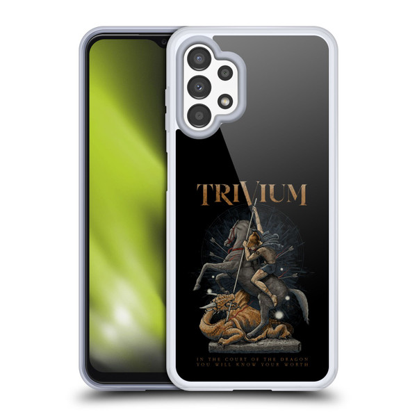 Trivium Graphics Dragon Slayer Soft Gel Case for Samsung Galaxy A13 (2022)