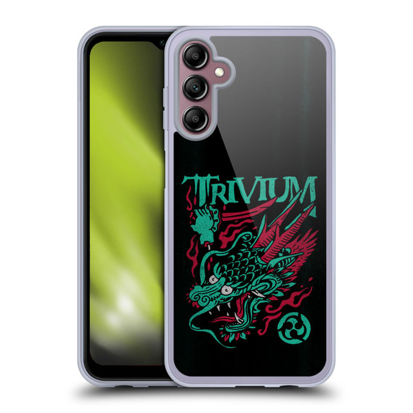 Trivium Graphics Screaming Dragon Soft Gel Case for Samsung Galaxy A14 5G