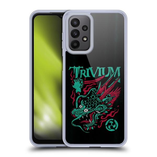 Trivium Graphics Screaming Dragon Soft Gel Case for Samsung Galaxy A23 / 5G (2022)
