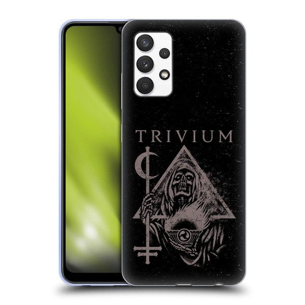 Trivium Graphics Reaper Triangle Soft Gel Case for Samsung Galaxy A32 (2021)