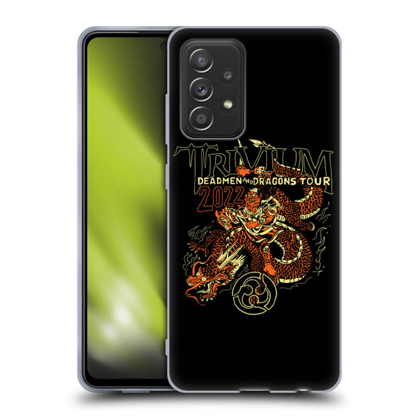Trivium Graphics Deadmen And Dragons Soft Gel Case for Samsung Galaxy A52 / A52s / 5G (2021)