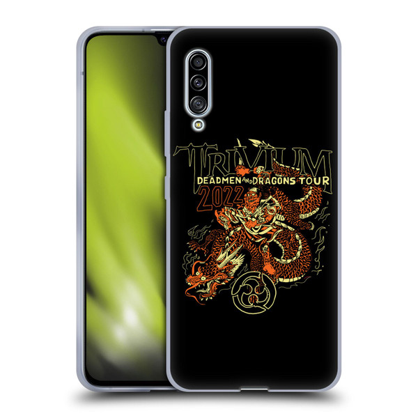 Trivium Graphics Deadmen And Dragons Soft Gel Case for Samsung Galaxy A90 5G (2019)